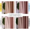 imageNICETOWN Sage Green Velvet Curtains Long Drapes Living Room Office Luxury Bedroom Room Darkening Velvet Curtains Rod Pocket Velvet Curtains 84 Long 52 inches Wide Set of 2Dusty Pink