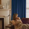 imageNICETOWN Sage Green Velvet Curtains Long Drapes Living Room Office Luxury Bedroom Room Darkening Velvet Curtains Rod Pocket Velvet Curtains 84 Long 52 inches Wide Set of 2Navy Blue