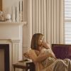 imageNICETOWN Sage Green Velvet Curtains Long Drapes Living Room Office Luxury Bedroom Room Darkening Velvet Curtains Rod Pocket Velvet Curtains 84 Long 52 inches Wide Set of 2Beige