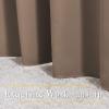 imageNICETOWN Blackout Cappuccino Curtains 84 inches Long Grommet Room Darkening Thermal Insulated Sound Dampening Window Treatments for BedroomHome Office 2 Panels W46 x L84
