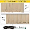 imageNICETOWN Insulated Outdoor Curtains for Patio Waterproof 2 Panels Fade Resistant 2Layer Sun Shades with Free Rope Top Grommets amp Back Tab Bottom Windproof Winter Curtains W66 x L84 in GreyBiscotti Beige