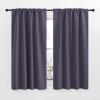 imageNICETOWN RV Curtains for Camper Windows  Greyish Purple Color 34x54 Inch 2 Panels Set Thermal Insulated Room Darkening Blackout DrapesDraperies with Rod Pocket amp Back Tab for Half Window