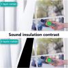 imageNICETOWN White 100 Blackout Lined Curtains 2 Thick Layers Completely Blackout Window Treatment Thermal Insulated Drapes for KitchenBedroom 1 Pair 62 inches Width x 63 inches Length Each Panel