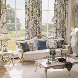 imageNICETOWN Blackout Curtains for Living Room W52 x L63 1 Pair Floral Printed Thermal Curtains Privacy Protection Elegant Botanicals Drapes Ivory Brown Window Treatment for FarmhouseLemon Bandit Blush Pink