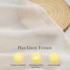 imageNICETOWN Sheer Linen Curtains 96 Inch Length for Bedroom Living Room 2 Panels Ivory Rod Pocket amp Back Tab Semi Sheer Drapes Privacy Semitransparent Farmhouse Window Treatment W52 x L96Linen Ivory