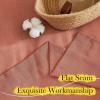 imageNICETOWN Sheer Linen Curtains 96 Inch Length for Bedroom Living Room 2 Panels Ivory Rod Pocket amp Back Tab Semi Sheer Drapes Privacy Semitransparent Farmhouse Window Treatment W52 x L96Burnt Orange