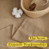 imageNICETOWN Sheer Linen Curtains 96 Inch Length for Bedroom Living Room 2 Panels Ivory Rod Pocket amp Back Tab Semi Sheer Drapes Privacy Semitransparent Farmhouse Window Treatment W52 x L96Camel