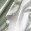 imageNICETOWN 100 Blackout Linen Beige Curtains 84 inches Long for Living Room White Liner Composite Grommet Bedroom Thermal Drapes Casual Home Decor Window Treatments 2 Panels W52 x L84Sage Green