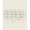 imageNICETOWN Farmhouse Valance Curtains 20 Inches Long for Kitchen amp Bathroom ThreeTiered Ruffle Valance Curtains Satin Texture Light Filtering Window Coverings 52 WWhite