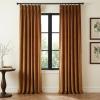 imageNICETOWN Sage Green Velvet Blackout Curtains 96 Inch Long for Bedroom Dorm DiningLiving Room Thermal Solid Heavy Matt Pinch Pleat Back Tab Track Window Treatment for Hall Theater 2 Panels 40 WGold Brown