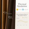 imageNICETOWN Sage Green Velvet Blackout Curtains 96 Inch Long for Bedroom Dorm DiningLiving Room Thermal Solid Heavy Matt Pinch Pleat Back Tab Track Window Treatment for Hall Theater 2 Panels 40 WGold Brown