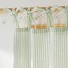 Striped Sage Green