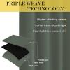 imageNICETOWN Blackout Curtains amp Drapes  Privacy Thermal Efficiency Backdrop Curtains for Bedroom Room Divider Living Room Patio Sliding Glass Door Wide 80 x Long 144 inch Dark Mallard 1 Panel