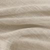 imageNICETOWN Linen Door Curtains 64 inch Length 1 Panel Farmhouse Kitchen Curtain Light Filtering Sidelight Door Covering Tie Up Shade for Living Room Narrow Window 1 Panel 26 inch Wide NaturalTaupe