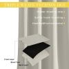 imageNICETOWN Room Darkening Bedroom Curtain 78 inches Long  Grommet Sound Reducing Window Treatment Privacy Thermal Curtain amp Drape Light Blocking for Living Room Natural 1 Panel W52 x L78