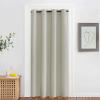 imageNICETOWN Room Darkening Bedroom Curtain 78 inches Long  Grommet Sound Reducing Window Treatment Privacy Thermal Curtain amp Drape Light Blocking for Living Room Natural 1 Panel W52 x L78