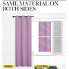 image:imageNICETOWN Room Darkening Drapes for Nursery  Light Blocking Curtain Panels for Bedroom Girl Room Soft Fabric Window Treatment Lilac 42 inches Width by 95 inches Length 1 Pair