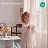 image:imageNICETOWN White Sheer Curtains 63 inche Length 2 Panels for Bedroom Rod Pocket Lightweight Drapes Voile Sheer Drapes Air amp Breathable Window Treatments for Kids Room W37 x L63Taupe