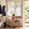 image:imageNICETOWN White Sheer Curtains 63 inche Length 2 Panels for Bedroom Rod Pocket Lightweight Drapes Voile Sheer Drapes Air amp Breathable Window Treatments for Kids Room W37 x L63White