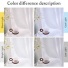 image:imageNICETOWN White Sheer Curtains 63 inche Length 2 Panels for Bedroom Rod Pocket Lightweight Drapes Voile Sheer Drapes Air amp Breathable Window Treatments for Kids Room W37 x L63White
