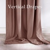 image:imageNICETOWN Lavender Purple Velvet Curtains 84 inch Long for Girls Bedroom Room Darkening Drapes Soft Privacy Protection Window Treatments for Hall 2 Pieces 52 WideDusty Rose Pink