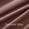 image:imageNICETOWN Lavender Purple Velvet Curtains 84 inch Long for Girls Bedroom Room Darkening Drapes Soft Privacy Protection Window Treatments for Hall 2 Pieces 52 WideDusty Rose Pink