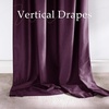 image:imageNICETOWN Lavender Purple Velvet Curtains 84 inch Long for Girls Bedroom Room Darkening Drapes Soft Privacy Protection Window Treatments for Hall 2 Pieces 52 WideDark Purple