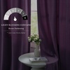 image:imageNICETOWN Lavender Purple Velvet Curtains 84 inch Long for Girls Bedroom Room Darkening Drapes Soft Privacy Protection Window Treatments for Hall 2 Pieces 52 WideLavender Purple
