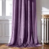 image:imageNICETOWN Lavender Purple Velvet Curtains 84 inch Long for Girls Bedroom Room Darkening Drapes Soft Privacy Protection Window Treatments for Hall 2 Pieces 52 WideLavender Purple