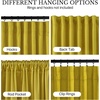 image:imageNICETOWN Lavender Purple Velvet Curtains 84 inch Long for Girls Bedroom Room Darkening Drapes Soft Privacy Protection Window Treatments for Hall 2 Pieces 52 WideChartreuse Yellow