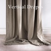 image:imageNICETOWN Lavender Purple Velvet Curtains 84 inch Long for Girls Bedroom Room Darkening Drapes Soft Privacy Protection Window Treatments for Hall 2 Pieces 52 WideTaupe