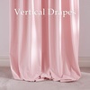 image:imageNICETOWN Lavender Purple Velvet Curtains 84 inch Long for Girls Bedroom Room Darkening Drapes Soft Privacy Protection Window Treatments for Hall 2 Pieces 52 WideBaby Pink