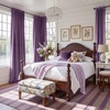 image:imageNICETOWN Lavender Purple Velvet Curtains 84 inch Long for Girls Bedroom Room Darkening Drapes Soft Privacy Protection Window Treatments for Hall 2 Pieces 52 WideLavender Purple