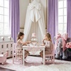 image:imageNICETOWN Lavender Purple Velvet Curtains 84 inch Long for Girls Bedroom Room Darkening Drapes Soft Privacy Protection Window Treatments for Hall 2 Pieces 52 WideLilac Purple
