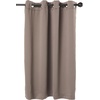 image:imageNICETOWN Snow White Cold Reducing Blackout Curtains 84 Long Full Light Blocking Drapes with Liner Thermal Insulated Draperies for Hall Villa 2 Pieces 42 Wide Each Panel Pure Snow WhiteDark Grey