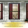 image:imageNICETOWN Snow White Cold Reducing Blackout Curtains 84 Long Full Light Blocking Drapes with Liner Thermal Insulated Draperies for Hall Villa 2 Pieces 42 Wide Each Panel Pure Snow WhiteRed