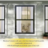 image:imageNICETOWN Snow White Cold Reducing Blackout Curtains 84 Long Full Light Blocking Drapes with Liner Thermal Insulated Draperies for Hall Villa 2 Pieces 42 Wide Each Panel Pure Snow WhitePure Snow White
