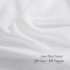 image:imageNICETOWN Linen Pinch Pleated Curtain for BedroomLiving Room Thermal Insulated Back Tab Linen Curtain Drapes Soft Rich Material Light Reducing Drape Panels for Window 2 Panels 52 x 84 InchWhite