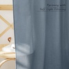 image:imageNICETOWN Linen Pinch Pleated Curtain for BedroomLiving Room Thermal Insulated Back Tab Linen Curtain Drapes Soft Rich Material Light Reducing Drape Panels for Window 2 Panels 52 x 84 InchStone Blue