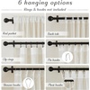 image:imageNICETOWN Linen Pinch Pleated Curtain for BedroomLiving Room Thermal Insulated Back Tab Linen Curtain Drapes Soft Rich Material Light Reducing Drape Panels for Window 2 Panels 52 x 84 InchLinen