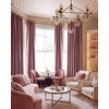 image:imageNICETOWN Gold Brown Velvet Curtains 120 inch Length 2 Panels Rod Pocket amp Back Tab Room Darkening Window Treatments Winter Curtains for Living RoomBedroom W52 x L120Rose Wild