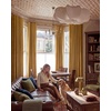 image:imageNICETOWN Gold Brown Velvet Curtains 120 inch Length 2 Panels Rod Pocket amp Back Tab Room Darkening Window Treatments Winter Curtains for Living RoomBedroom W52 x L120Mustard Yellow