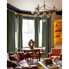 image:imageNICETOWN Gold Brown Velvet Curtains 120 inch Length 2 Panels Rod Pocket amp Back Tab Room Darkening Window Treatments Winter Curtains for Living RoomBedroom W52 x L120Sage Green