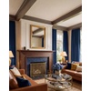 image:imageNICETOWN Gold Brown Velvet Curtains 120 inch Length 2 Panels Rod Pocket amp Back Tab Room Darkening Window Treatments Winter Curtains for Living RoomBedroom W52 x L120Navy Blue