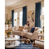 image:imageNICETOWN Gold Brown Velvet Curtains 120 inch Length 2 Panels Rod Pocket amp Back Tab Room Darkening Window Treatments Winter Curtains for Living RoomBedroom W52 x L120Stone Blue