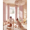 image:imageNICETOWN Gold Brown Velvet Curtains 120 inch Length 2 Panels Rod Pocket amp Back Tab Room Darkening Window Treatments Winter Curtains for Living RoomBedroom W52 x L120Pink