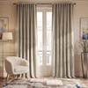 image:imageNICETOWN Gold Brown Velvet Curtains 120 inch Length 2 Panels Rod Pocket amp Back Tab Room Darkening Window Treatments Winter Curtains for Living RoomBedroom W52 x L120Taupe