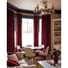 image:imageNICETOWN Gold Brown Velvet Curtains 120 inch Length 2 Panels Rod Pocket amp Back Tab Room Darkening Window Treatments Winter Curtains for Living RoomBedroom W52 x L120Red