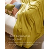 image:imageNICETOWN Gold Brown Velvet Curtains 120 inch Length 2 Panels Rod Pocket amp Back Tab Room Darkening Window Treatments Winter Curtains for Living RoomBedroom W52 x L120Chartreve Yellow