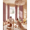 image:imageNICETOWN Gold Brown Velvet Curtains 120 inch Length 2 Panels Rod Pocket amp Back Tab Room Darkening Window Treatments Winter Curtains for Living RoomBedroom W52 x L120Blush Pink